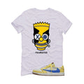 Travis Scott x Air Jordan 1 Low OG “Canary” | illcurrency White T-Shirt (MISUNDERSTOOD)