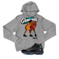 Air Jordan 11 Gamma Blue Matching T-Shirt, Sweatshirts & Hoodies Grey T-Shirt (Greatness)