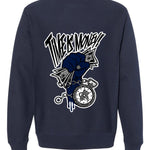 AIR JORDAN 3 “WHITE NAVY”| ILLCURRENCY Navy Blue T-Shirt (Time Is Money)