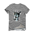 Air Jordan 9 Cool Grey Grey T-Shirt (Graffiti Angel)| illcurrency