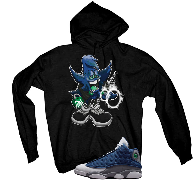 Air Jordan 13 Flint Black T-Shirt (Bad Weed)| illcurrency