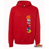 Matching hoodie, same design