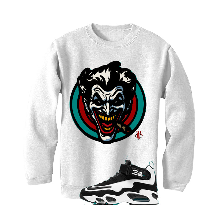 Nike Air Griffey Max 1 Freshwater Matching T-Shirt, Sweatshirts, & Hoodies White T-Shirt (Joke The Joker)| illcurrency