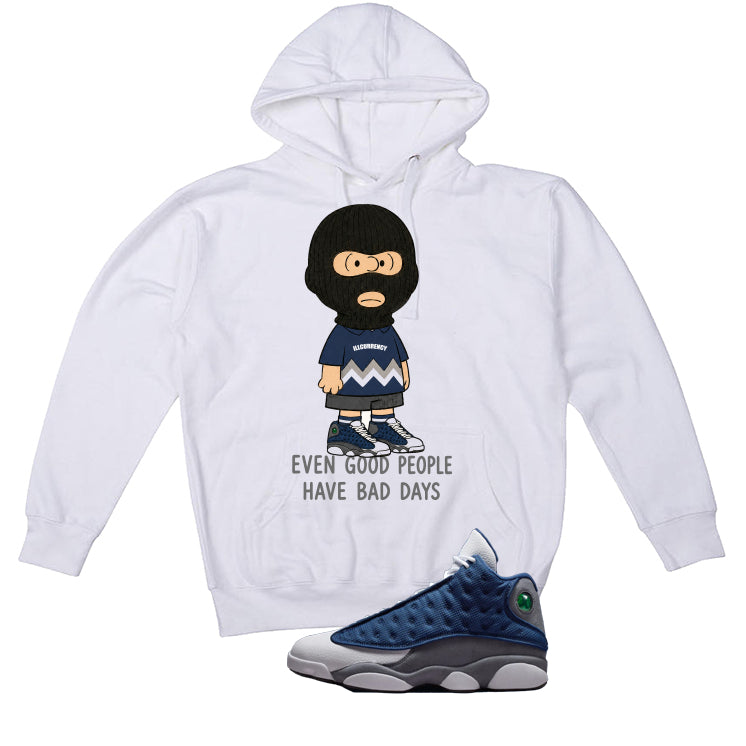 Air Jordan 13 Flint White T-Shirt (Bad Days)| illcurrency
