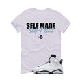 Air Jordan 6 Reverse Oreo White T-Shirt (Self Made Self Paid)| illcurrency