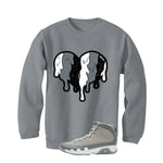 Air Jordan 9 Cool Grey Grey T-Shirt (Heart)| illcurrency