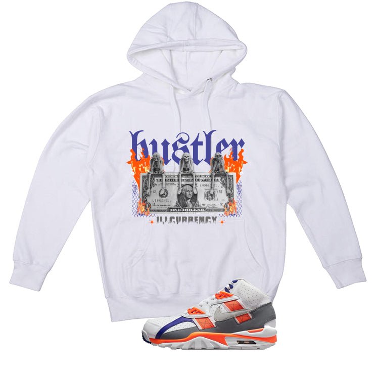 Bo Jackson’s Nike Air Trainer SC Auburn White T-Shirt (See No Evil Hustler)| illcurrency