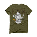 Air Jordan 5 “Olive” | illcurrency Military Green T-Shirt (heaven beyond the door)