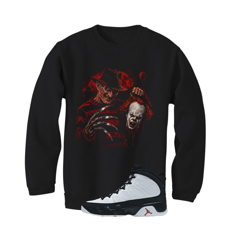 Air Jordan 9 OG Space Jam Matching T-Shirt freddy and it