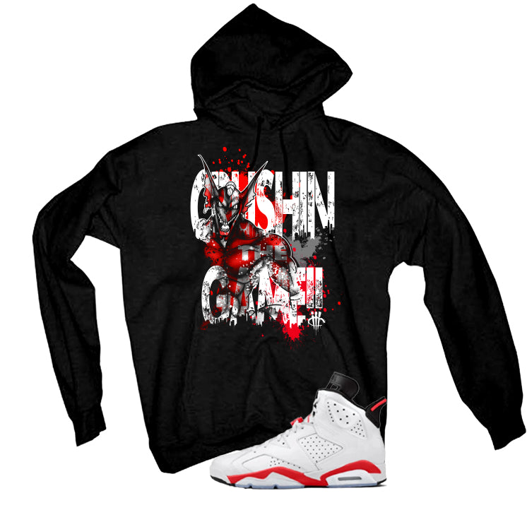 Air Jordan 6 White Infrared Matching T-Shirt Crushin the Game
