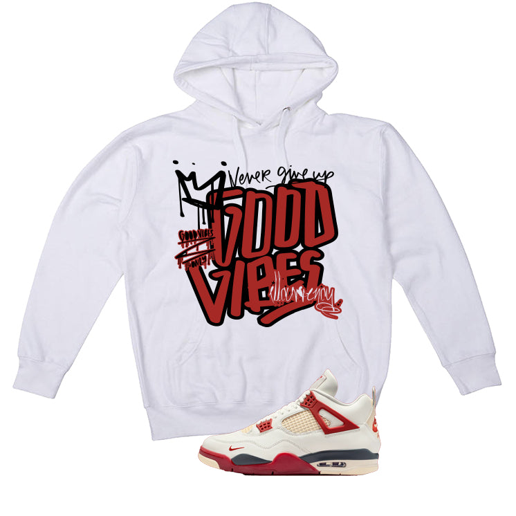Nigel Sylvester x Air Jordan 4 Brick After Brick Matching T-Shirt, Sweatshirts, & Hoodies White T-Shirt (Good Vibez)| illcurrency
