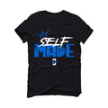 Air Jordan 1 Royal Reimagined | Illcurrency Black T-Shirt (Self Made)