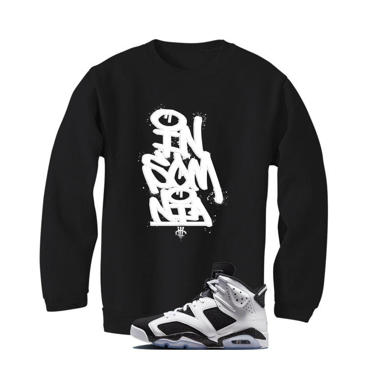 Air Jordan 6 Oreo Matching T-Shirt Black T-Shirt (Insomnia)| illcurrency