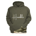 Air Jordan 3 Family Affair Matching T-Shirt, Sweatshirts & Hoodies Military Green T-Shirt (Stay Humble)
