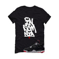 Air Jordan 4 Bred Matching T-Shirt Black T-Shirt (Insomnia)| illcurrency