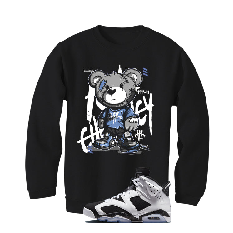 Air Jordan 6 Oreo Matching T-Shirt Black T-Shirt (Stitchez)| illcurrency