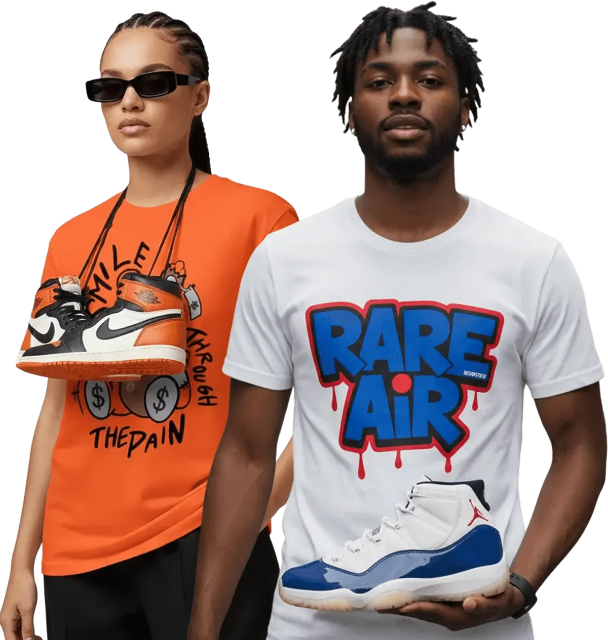Your Sneakers Say Enough. Your Tee Should Back It Up.