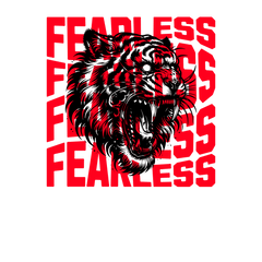 Air Jordan 11 Bred Velvet Black T-Shirt (Fearless Tiger)| illcurrency