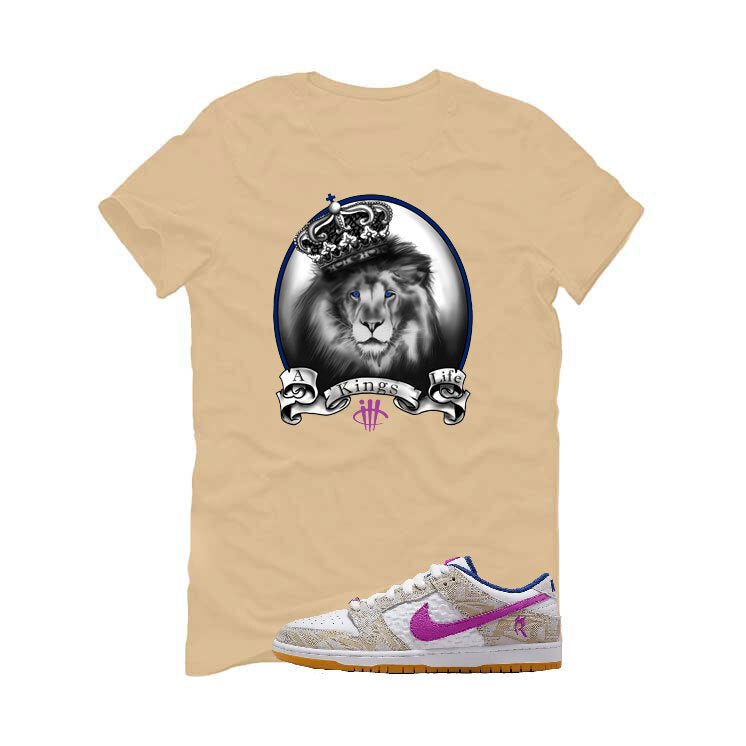 Rayssa Leal's Nike SB Dunk | illcurrency Tan T-Shirt (A Kings Life)