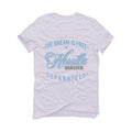 Adidas YEEZY 350 V2 “Mono Ice” 2021 White T-Shirt (The Dream is free) - illCurrency Sneaker Matching Apparel