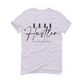 Air Jordan 1 Mid "Diamond" White T-Shirt (Born Hustler)