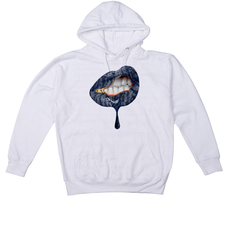 Air Jordan 13 Retro French Blue - White T-Shirt (LIPS UNSEALED)