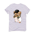 Air Jordan 6 WMNS Gold Hoops White T-Shirt (ill C Bear) - illCurrency Sneaker Matching Apparel