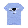 Air Jordan 6 “UNC” 2022 Carolina Blue T-Shirt (Heartless)
