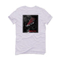 Air Jordan 13 Flint Red 2021 White T-Shirt (Splash 13 Sneaker) - illCurrency Sneaker Matching Apparel