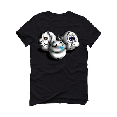 Air Jordan 9 “Olive Concord” Black T-Shirt (SEE NO EVIL)