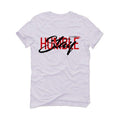 Air Jordan 3 Denim ‘Fire Red’ 2020 White T-Shirt (Stay Humble) - illCurrency Sneaker Matching Apparel