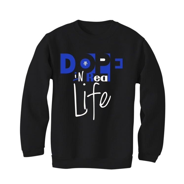 Air Jordan 1 Retro High OG “Game Royal” 2020 Black T-Shirt (Dope in real life) - illCurrency Sneaker Matching Apparel
