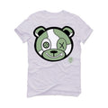 Air Jordan 4 Seafoam aka “Oil Green” - White T-Shirt (Stitched Up Ted)