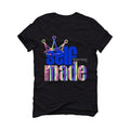 Air Jordan 9 "Racer Blue 3M" Black T-Shirt (S M illcurrency) - illCurrency Sneaker Matching Apparel