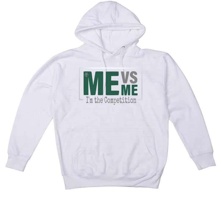Air Jordan 1 High OG “Gorge Green” White T-Shirt (Me vs Me)