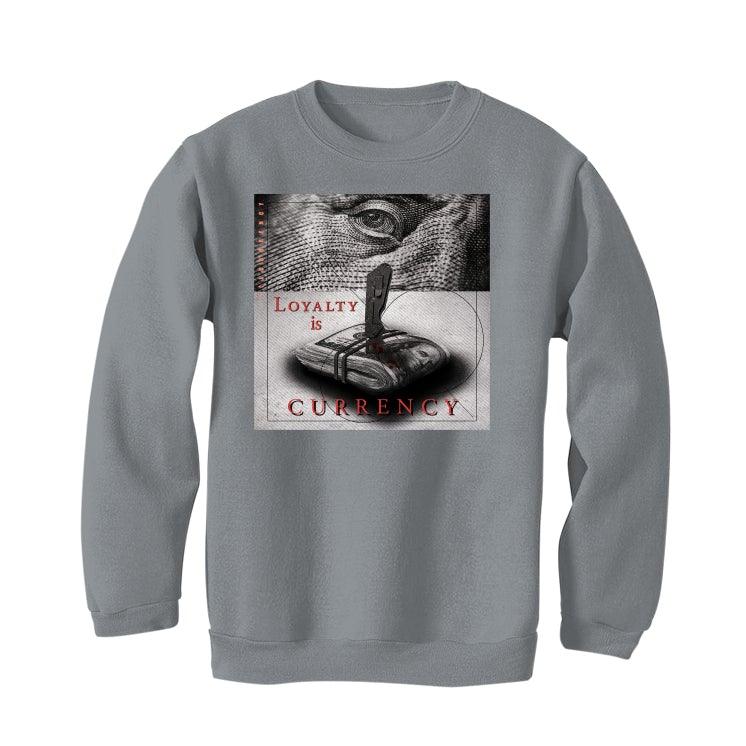 Air Jordan 4 “Infrared” Grey T-Shirt (LOYALTY IS CURRENCY) - illCurrency Sneaker Matching Apparel