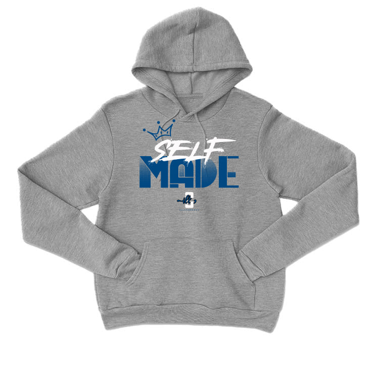 Air Jordan 1 High OG “True Blue” Grey T-Shirt (Self Made)