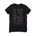 Air Jordan 4 “Canyon Purple” Black T-Shirt (Dream is Free)