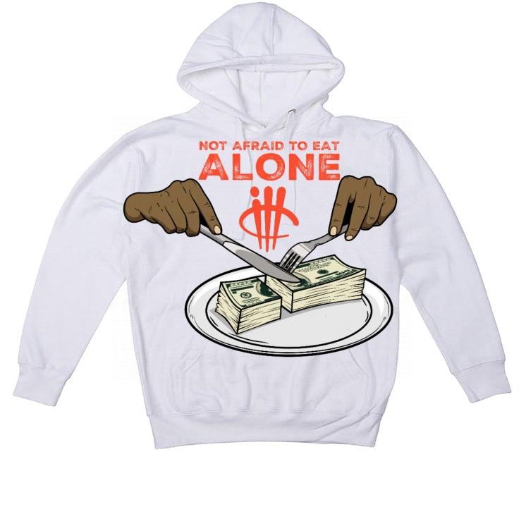 Adidas YEEZY BOOST 350 V2 “Beluga Reflective” White T-Shirt (Eat alone) - illCurrency Sneaker Matching Apparel