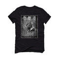 NIKE Air Force 1 SILVER SNAKE 2021 Black T-Shirt (BLESSED FORTUNE) - illCurrency Sneaker Matching Apparel