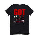 Air Jordan 1 “Bred Patent” Black T-Shirt (Got Em) - illCurrency Sneaker Matching Apparel