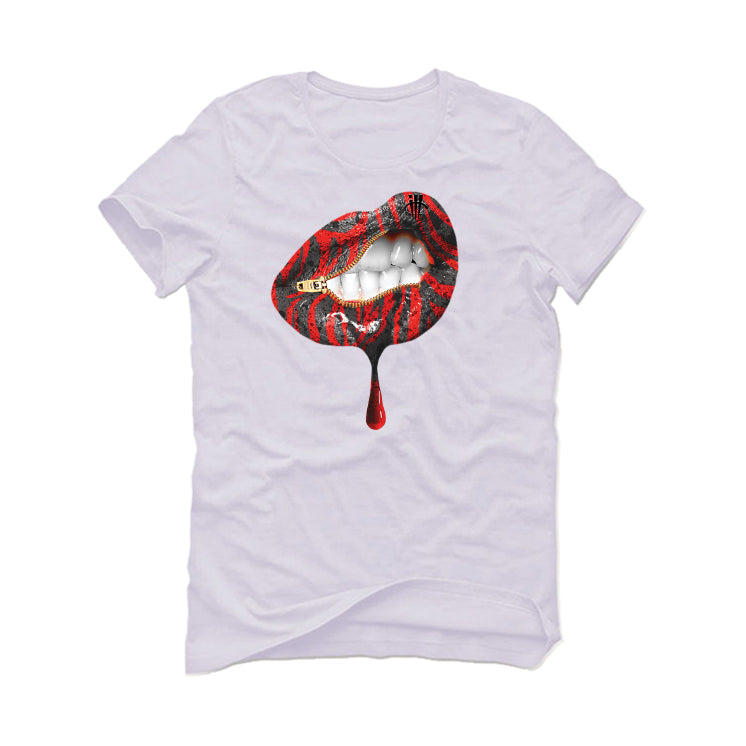 Air Jordan 3 “Fire Red” OG White T-Shirt (LIPS UNSEALED)