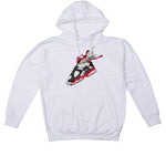 Air Jordan 8 “Paprika” White T-Shirt (SPLASH SHOE)