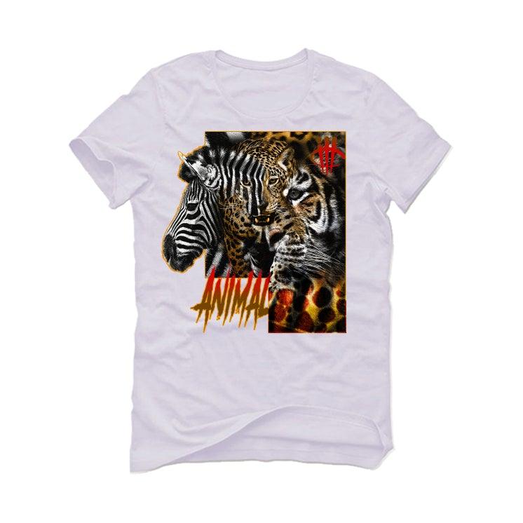 Nike Air Max 90 Safari Print White T-Shirt (ANIMAL) - illCurrency Sneaker Matching Apparel