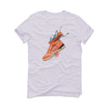 DJ Khaled x Air Jordan 5 “Crimson Bliss” White T-Shirt (Khaled splash)