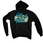 Air Jordan 5 “Aqua” Black T-Shirt (Plug Talk)