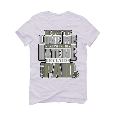 Nike Dunk Low “Medium Olive” White T-Shirt (Paid)