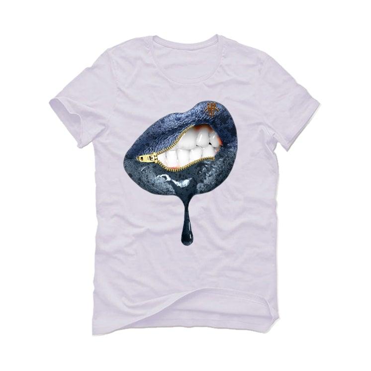 Air Jordan 6 “Washed Denim” White T-Shirt (LIPS UNSEALED) - illCurrency Sneaker Matching Apparel