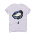 Air Jordan 6 “Washed Denim” White T-Shirt (LIPS UNSEALED) - illCurrency Sneaker Matching Apparel