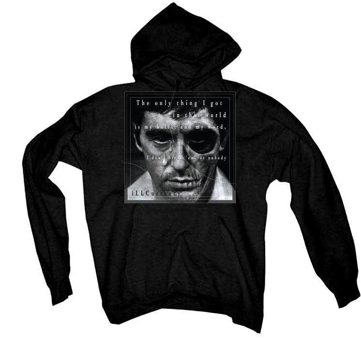 adidas YEEZY 450 "Dark Slate" 2021 Black T-Shirt (ONLY THING I GOT (PACINO)) - illCurrency Sneaker Matching Apparel